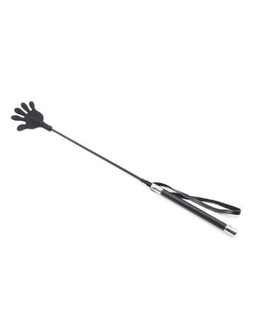 Plesur PC75208 Hand Shaped Silicone Crop, 22-inch, Black