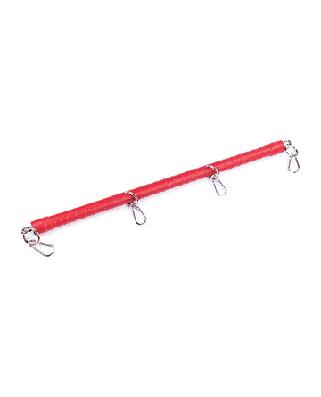 Plesur PC78102R Wrapped Spreader Bar, Red, Metal/PVC