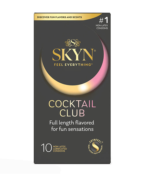 Paradise Marketing 210247 SKYN Cocktail Club Flavored Condoms, Pack of 10