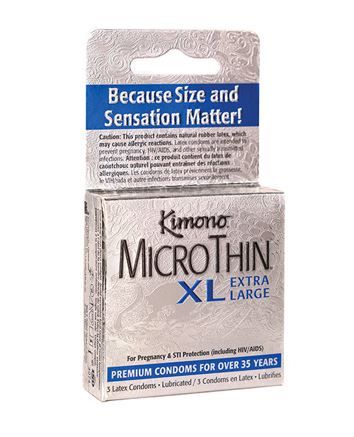 Paradise Marketing 1616908803 Kimono MicroThin XL Condoms