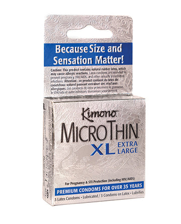 Paradise Marketing 1616908803 Kimono MicroThin XL Condoms