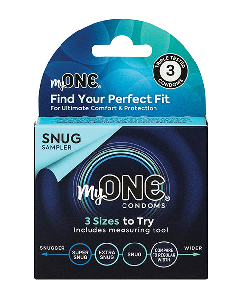 Paradise Marketing MYS023 MyONE Custom Fit Condoms, 52 Size Options