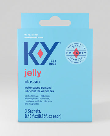 Paradise Marketing 99373 K-Y Water Based Jelly Lube, Pack of 3