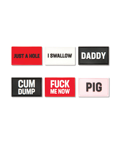 Prowler USA-PRS-PACK-1 RED Switch Jock Patches, Silicone, Pack of 6