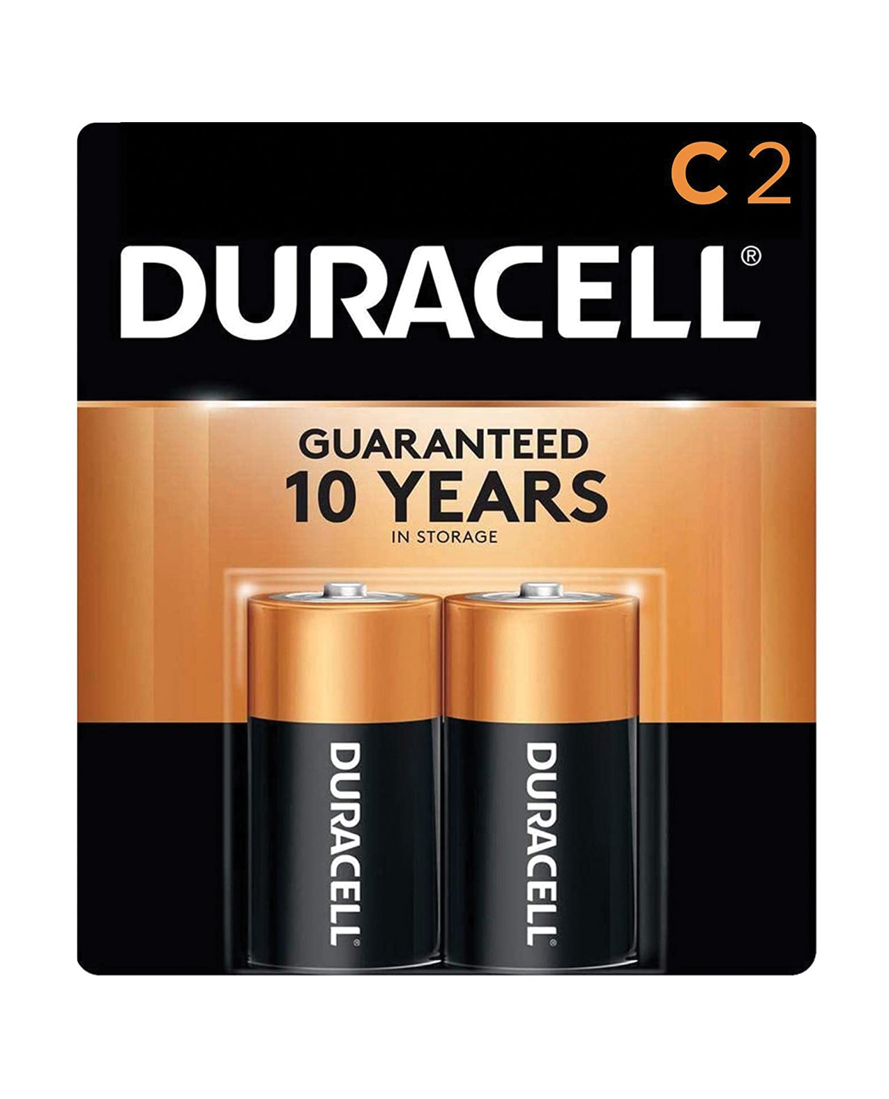 Power Technology 1400-2 Alkaline Batteries, C Size, Pack of 2