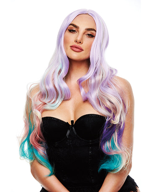 Xgen PW-8058 Ella Pastel Rainbow Wig