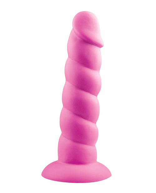Rock Candy Toys RC-SDAD7-101-P Suga Daddy 7" Silicone Dildo, Pink