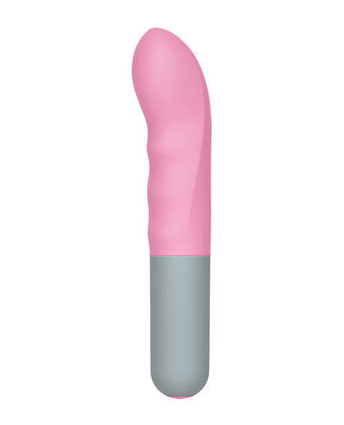 Rock Candy Betterfinger G-Spot Vibe, Pink/Grey, 7 Modes, Rechargeable