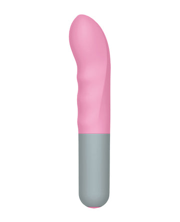 Rock Candy Betterfinger G-Spot Vibe, Pink/Grey, 7 Modes, Rechargeable