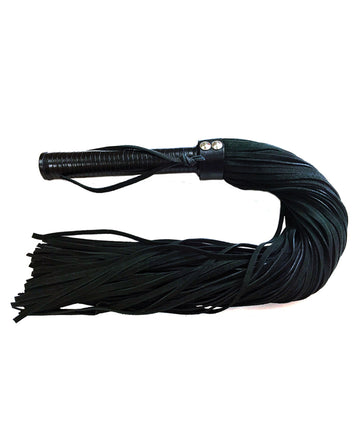 Rouge Garments Ltd Long Suede Flogger, Black