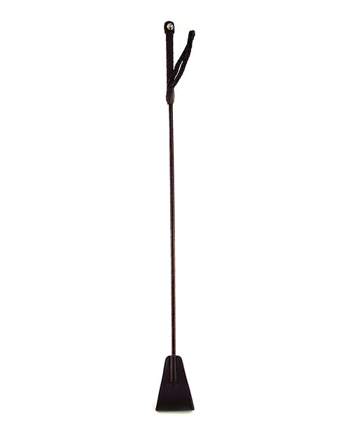 Rouge Garments Ltd FP011-BK Vegan Leather Riding Crop, Black