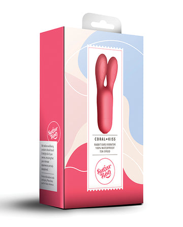 Rocks-Off 10CORALCOR Coral Kiss Vibrator, 10 Speeds, Waterproof
