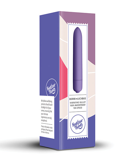 Rocks-Off 10RO90BLI Sugar Boo Berri Licious Vibrating Bullet, Purple