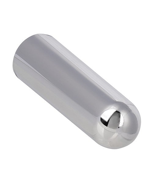 California Exotic Novelties Turbo Buzz Classic Rechargeable Bullet Stimulator, 10 Functions, Silver
