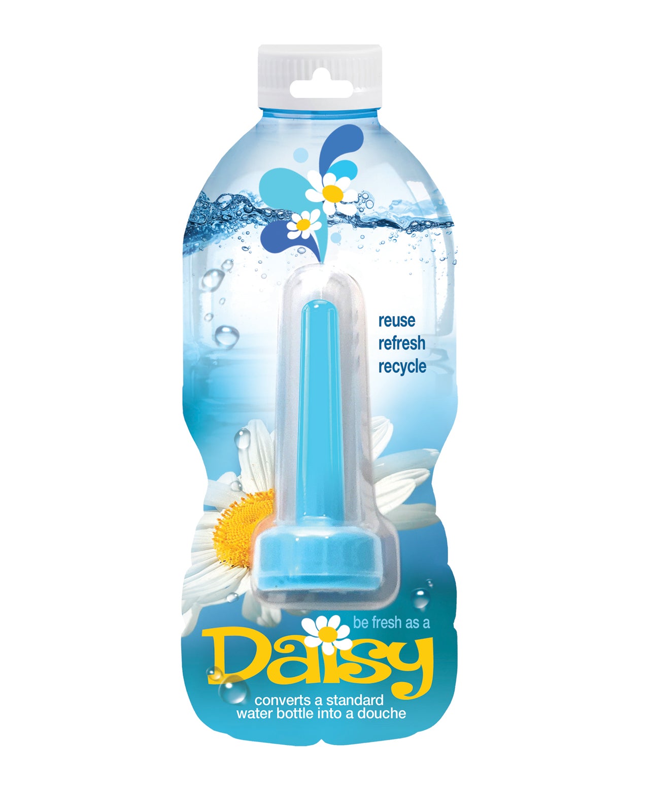 Rascal Video LLC BY0403 Boneyard Daisy Douche, Blue Plastic 2.5" Nozzle