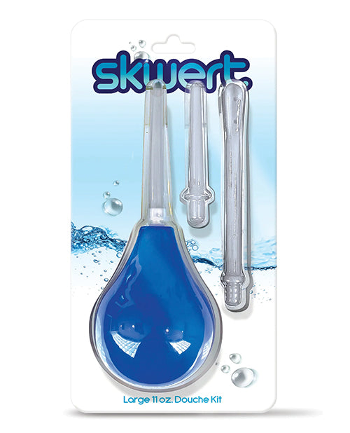 Rascal Video SK0502 Skwert Enema Bulb w/ 3 Wands, 11 oz