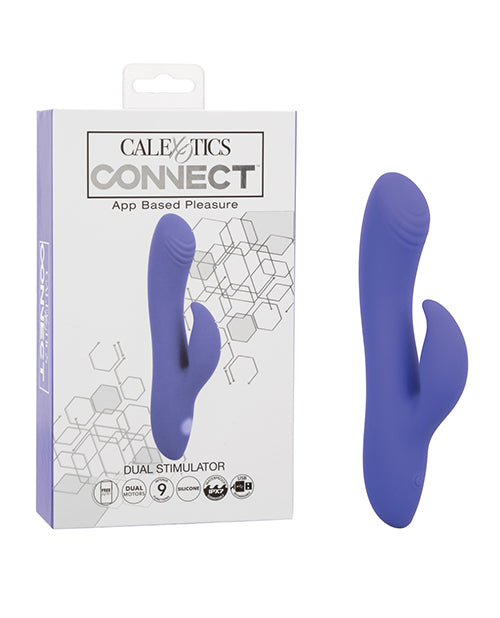 CalExotics Connect Dual Stimulator, App-Controlled & Waterproof