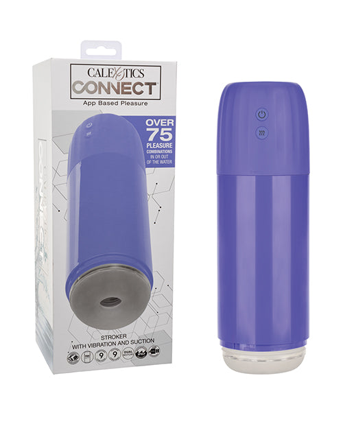 CalExotics Connect Stroker, App-Enabled Vibration & Suction