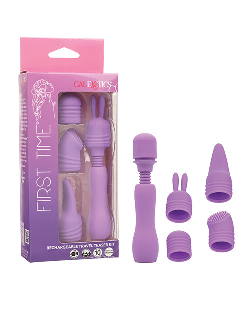 California Exotic Novelties SE-0003-12-3 Rechargeable Travel Teaser Kit - Purple