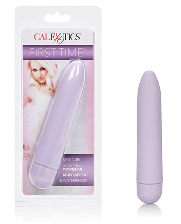 California Exotic Novelties SE-0004-05-2 First Time Mini Vibe - Purple