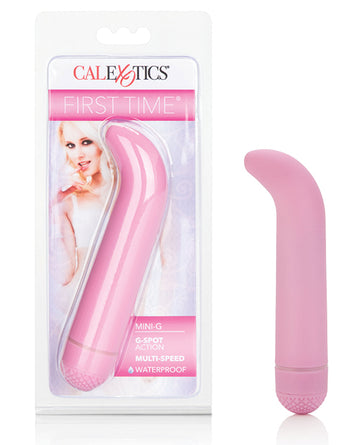 California Exotic Novelties SE-0004-06-2 First Time Mini G, Pink Vibrator