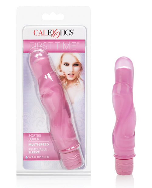 California Exotic Novelties SE-0004-21-2 Softee Lover, Pink Vibrator