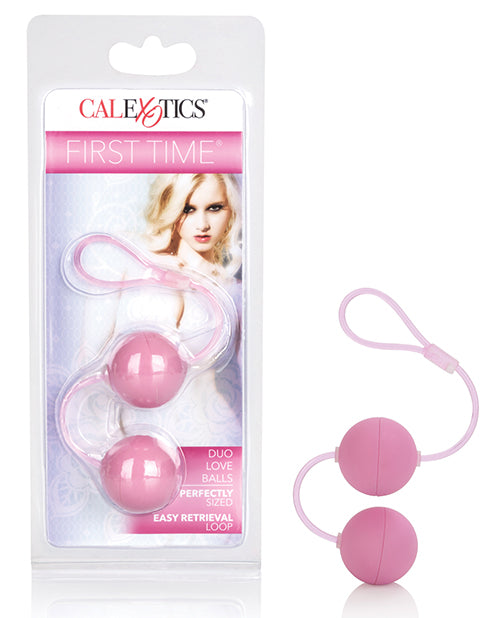 California Exotic Nov. SE-0004-35-2 Love Balls Duo Lover, Pink, Escalating