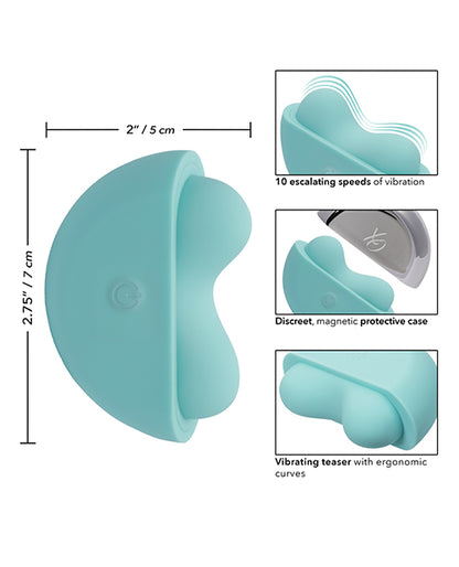 California Exotic Novelties Ovation Applause Vibrating Teaser, Mint