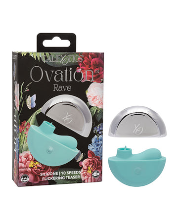 California Exotic Novelties Ovation Rave Flickering Teaser, Mint, 10 Speed