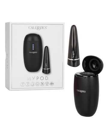 CalExotics My Pod 7-Function Wireless Rechargeable Bullet Vibrator, Black