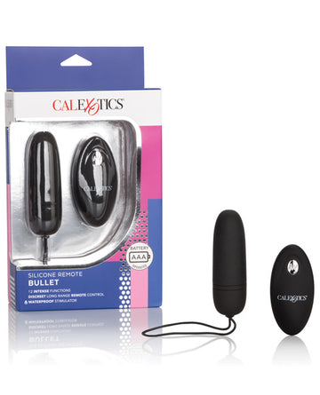 California Exotic Novelties Silicone Remote Bullet, 12 Functions