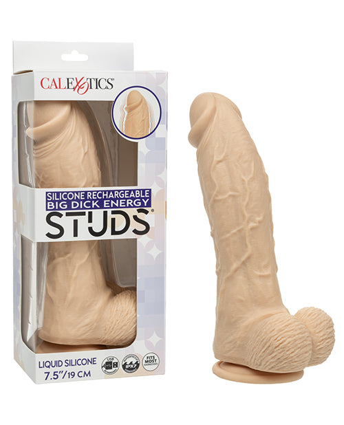 California Exotic Novelties Big Dick Energy Studs, Ivory, 10-Mode Vibrator