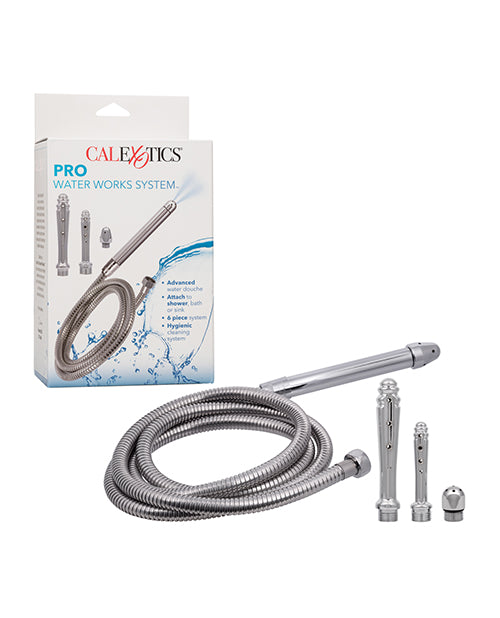 California Exotic Novelties Pro Water Works System, 6-Piece Hygienic Douche