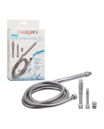 California Exotic Novelties Pro Water Works System, 6-Piece Hygienic Douche