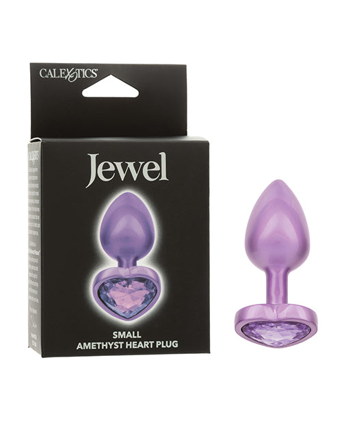 California Exotic Novelties SE-0438-45-3 Jewel Heart Butt Plug, Small