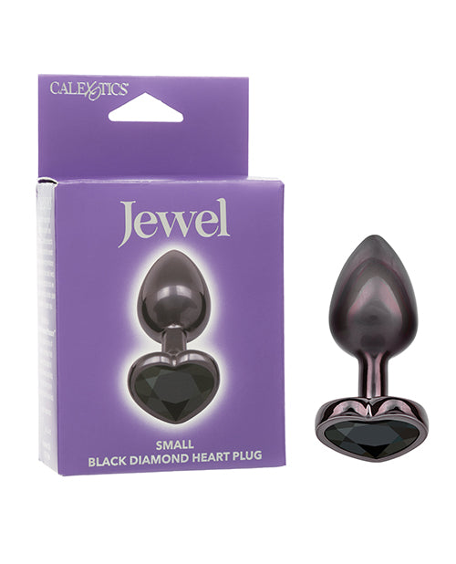 California Exotic Novelties SE-0438-55-3 Jewel Heart Butt Plug, Acrylic/Zinc