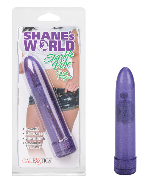 California Exotic Novelties SE-0497-14-2 Sparkle Vibe, Compact Purple Vibrator