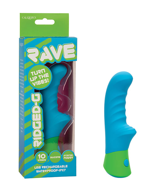 CalExotics Rave Ridged-G Massager, 10-Speed Waterproof Vibrator
