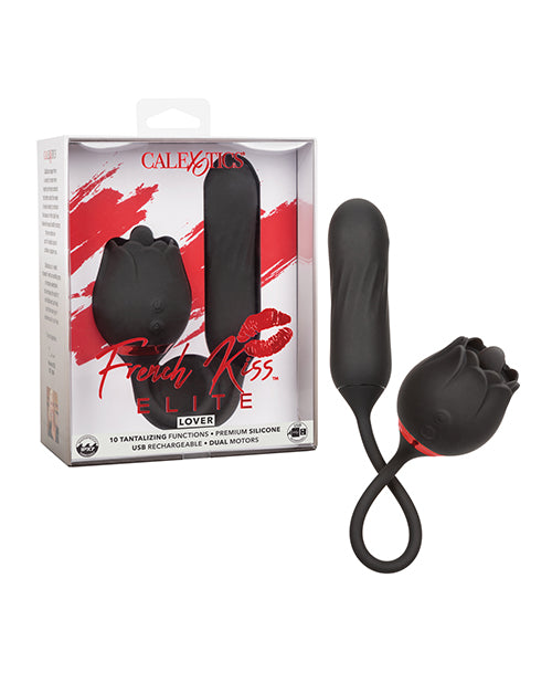 California Exotic Novelties French Kiss Elite Lover – Dual Motor, 10 Functions