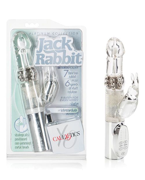 California Exotic Novelties SE-0611-10-3 Jack Rabbit Platinum Vibrator