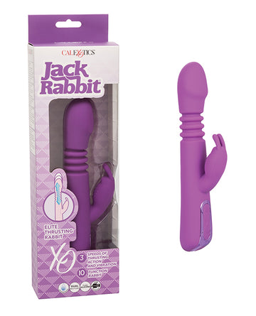 California Exotic Jack Rabbit Elite Thrusting Rabbit, Dual Motor Rechargeable