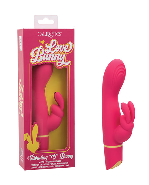 California Exotic Novelties Love Bunny Vibrating G Bunny, Pink