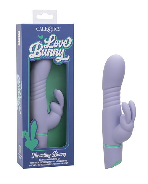 California Exotic Novelties Love Bunny Thrusting Bunny - Lavender