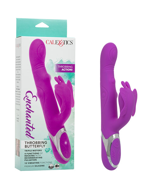 California Exotic Novelties Enchanted Throbbing Butterfly, Triple Motor, IPX7