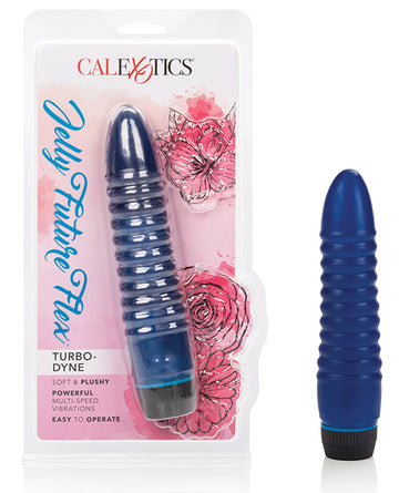 California Exotic Novelties SE-0702-12-2 Future Flex Turbo Dyne Jelly, Blue