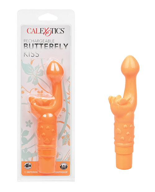California Exotic Novelties SE-0782-58-2 Rechargeable Butterfly Kiss - Orange