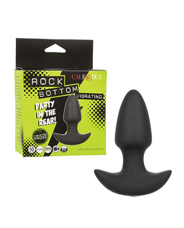 California Exotic Novelties Rock Bottom™ Vibrating Thrusting Probe, 10 Functions