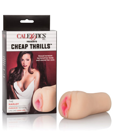 California Exotic Novelties SE-0883-15-3 The Harlot Sleeve, Ivory TPE