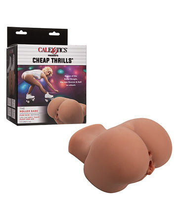 California Exotic Novelties Cheap Thrills The Roller Babe Masturbator, Pure Skin