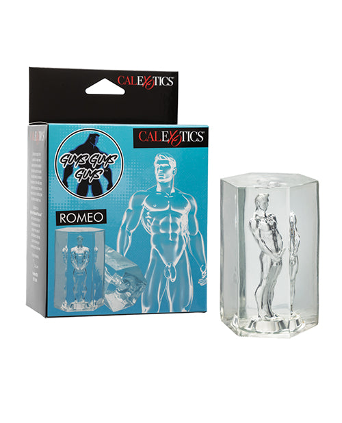California Exotic Novelties SE-0892-55-3 Romeo Masturbator, Clear TPE